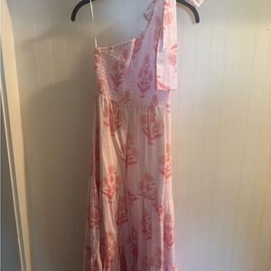 Victoria Dunn Designs One Shoulder Midi Dress